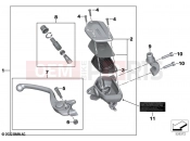 BMW Motorrad BMW 2020 F models F 850 GS (0B29) Control assembly fitting | Control assembly fitting