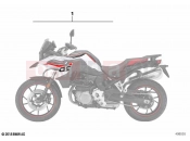 BMW Motorrad BMW 2020 F models F 850 GS (0B29) Sticker set 3 | Sticker set 3