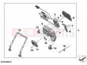 BMW Motorrad BMW 2020 F models F 850 GS (0B29) Navigation preparation 2 | Navigation preparation 2