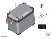 BMW Motorrad BMW 2020 F models F 850 GS (0B29) Aluminium case | Aluminium case