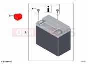 BMW Motorrad BMW 2020 F models F 850 GS (0B29) battery | battery