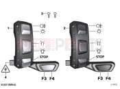BMW Motorrad BMW 2020 F models F 850 GS (0B29) Additional switch special vehicle right 2 | Additional switch special vehicle right 2