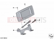 BMW Motorrad BMW 2020 F models F 850 GS (0B29) Control panel, radio / microphone | Control panel, radio / microphone