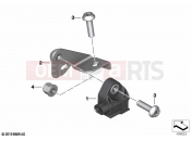 BMW Motorrad BMW 2020 F models F 850 GS (0B29) Acceleration sensor emerg.call system | Acceleration sensor emerg.call system