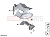 BMW Motorrad BMW 2020 F models F 850 GS Adve. (0K01, 0K03) Mudguard | Mudguard