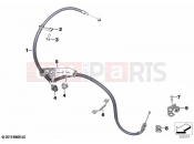 BMW Motorrad BMW 2020 F models F 850 GS Adve. (0K01, 0K03) Clutch cable | Clutch cable