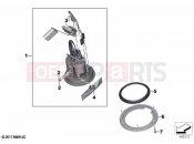 BMW Motorrad BMW 2020 F models F 850 GS Adve. (0K01, 0K03) Fuel pump / lever sensor | Fuel pump / lever sensor