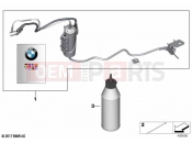 BMW Motorrad BMW 2020 F models F 850 GS Adve. (0K01, 0K03) Chain lubrication system | Chain lubrication system
