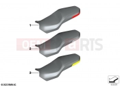 BMW Motorrad BMW 2020 F models F 850 GS Adve. (0K01, 0K03) Seat bench 3 | Seat bench 3