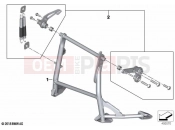 BMW Motorrad BMW 2020 F models F 850 GS Adve. (0K01, 0K03) Centre stand 2 | Centre stand 2