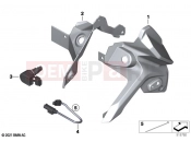 BMW Motorrad BMW 2020 F models F 850 GS Adve. (0K01, 0K03) USB charging socket | USB charging socket