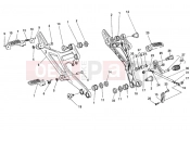 DUCATI 1999 Monster 750 Dark FOOTREST » FRAME
