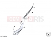 Tail trim | Tail trim - BMW Motorrad F 900 R (0K11, 0K13) 2021