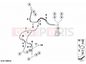 Brake lines, front | Brake lines, front - BMW Motorrad F 900 R (0K11, 0K13) 2021