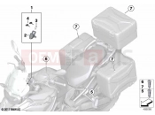 BMW Motorrad BMW 2020 F models F 900 R (0K11, 0K13) Single key locking system EWS 4 | Single key locking system EWS 4