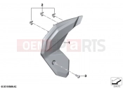 BMW Motorrad BMW 2020 F models F 900 R (0K11, 0K13) Frame trim | Frame trim