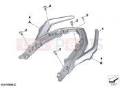 BMW Motorrad BMW 2020 F models F 900 R (0K11, 0K13) Handle rear | Handle rear