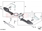 BMW Motorrad BMW 2020 F models F 900 R (0K11, 0K13) Turn indicators, rear | Turn indicators, rear