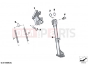 BMW Motorrad BMW 2021 F models F 900 XR A2 (0K41) Side stand | Side stand