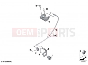 BMW Motorrad BMW 2021 F models F 900 XR A2 (0K41) Seat bench locking system | Seat bench locking system