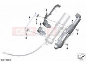 BMW Motorrad BMW 2021 F models F 900 XR A2 (0K41) Holder for engine spring strut | Holder for engine spring strut