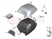 BMW Motorrad BMW 2021 F models F 900 XR A2 (0K41) Topcase 30I | Topcase 30I