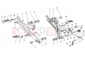 DUCATI 1999 Monster 900 Dark City FOOTREST » FRAME