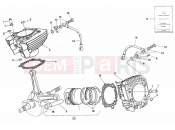 DUCATI 1999 Supersport 900 SS CYLINDER - PISTON » ENGINE CASE