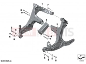 Front panel carrier | Front panel carrier - BMW Motorrad R 1250 RT 20 (0L01, 0L03) 2021