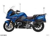 Stick-on label 2 | Stick-on label 2 - BMW Motorrad R 1250 RT 20 (0L01, 0L03) 2021