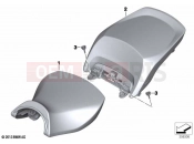 Seat bench | Seat bench - BMW Motorrad R 1250 RT 20 (0L01, 0L03) 2021