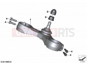 Lower fork cross brace | Lower fork cross brace - BMW Motorrad R 1250 RT 20 (0L01, 0L03) 2021