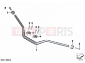 Handlebar | Handlebar - BMW Motorrad R 1250 RT 20 (0L01, 0L03) 2021