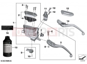 Clutch control assembly | Clutch control assembly - BMW Motorrad R 1250 RT 20 (0L01, 0L03) 2021