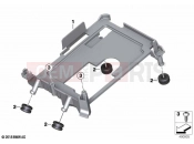 Bracket, control unit | Bracket, control unit - BMW Motorrad R 1250 RT 20 (0L01, 0L03) 2021