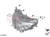 LED headlight | LED headlight - BMW Motorrad R 1250 RT 20 (0L01, 0L03) 2021