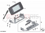 Control panel, radio / microphone | Control panel, radio / microphone - BMW Motorrad R 1250 RT 20 (0L01, 0L03) 2021