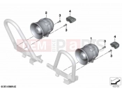 Signal system, electronic | Signal system, electronic - BMW Motorrad R 1250 RT 20 (0L01, 0L03) 2021