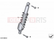 Spring strut, front | Spring strut, front - BMW Motorrad R 1250 RT 20 (0L01, 0L03) 2021
