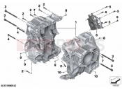 Screw connection, crankcase | Screw connection, crankcase - BMW Motorrad R 1250 RT 20 (0L01, 0L03) 2021