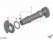 Compensating shaft | Compensating shaft - BMW Motorrad R 1250 RT 20 (0L01, 0L03) 2021