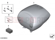 Topcase 28l | Topcase 28l - BMW Motorrad R 1250 RT 20 (0L01, 0L03) 2021