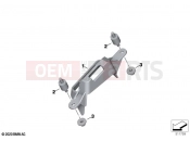 Holder, audio control unit | Holder, audio control unit - BMW Motorrad R 1250 RT 20 (0L01, 0L03) 2021
