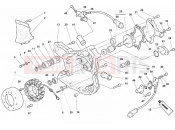 DUCATI 1999 Superbike 996 SPS GENERATOR COVER » IGNITION SYSTEM