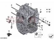 Engine housing | Engine housing - BMW Motorrad R nineT 20 (0L71,0L73) 2021