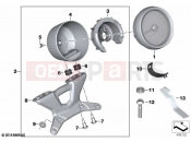 Rotational-speed sensor chrome | Rotational-speed sensor chrome - BMW Motorrad R nineT 20 (0L71,0L73) 2021