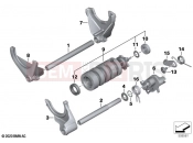 6-speed gearbox shift components | 6-speed gearbox shift components - BMW Motorrad R nineT 20 (0L71,0L73) 2021