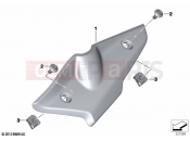 BMW Motorrad BMW 2022 R models R nineT Pure A2 (0M91) Cover, throttle assembly left | Cover, throttle assembly left