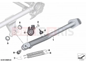 BMW Motorrad BMW 2022 R models R nineT Pure A2 (0M91) Side stand | Side stand