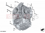 BMW Motorrad BMW 2022 R models R nineT Pure A2 (0M91) mounting point crankcase left | mounting point crankcase left